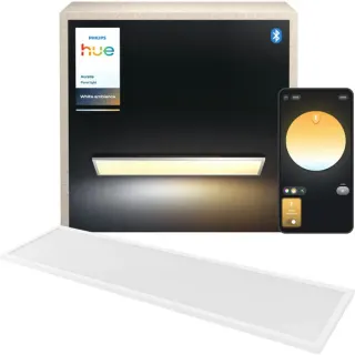 Philips HUE White Ambiance Aurelle rechteckige Panelleuchte, LED-Leuchte (schwarz)