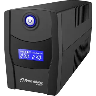 BlueWalker PowerWalker Basic VI 1000 STL FR, USV (schwarz, Outlet: 2x Type E (French))