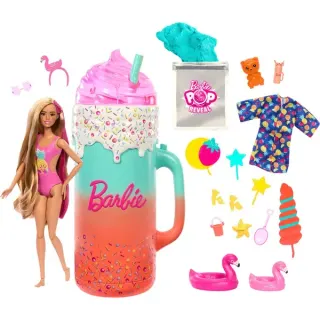 Mattel Barbie Pop! Reveal Fruit Series Geschenkset - Tropical Smoothie, Puppe