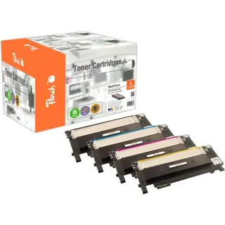 Peach Toner Spar Pack 112346 (kompatibel zu HP 117A (W2070A, W2071A, W2072A, W2073A))