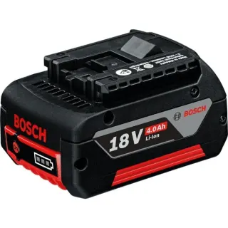Bosch Professional PRO Akku GBA 18V 4.0Ah Professional (schwarz/rot, AMPShare Alliance)