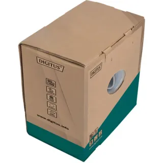 Digitus Professional Cat.7 S/FTP Verlegekabel Maxflex simplex, Dca (weiß, 305 Meter Box)