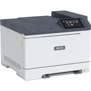 Xerox VersaLink C410DN, Farblaserdrucker (grau/blaugrau, USB, LAN, Duplex (Druck))