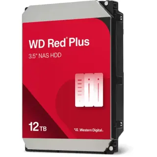 WD Red Plus NAS-Festplatte 12 TB (SATA 6 Gb/s, 3,5", 24/7)