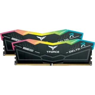 Team Group DIMM 32 GB DDR5-5600 (2x 16 GB) Dual-Kit, Arbeitsspeicher (schwarz, FF3D532G5600HC32DC01, Delta RGB, INTEL XMP)