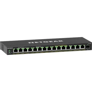 Netgear GS316EP, Switch (schwarz)