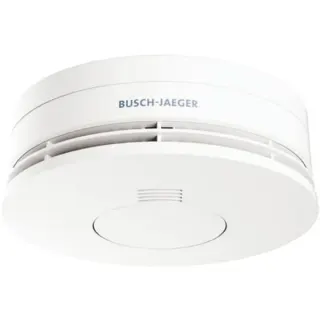 Busch-Jaeger Rauchalarm ProfessionalLINE mit Lithiumbatterie, vernetzbar, 85 Dezibel, Typ 6833/01-84, Rauchmelder (Retail)