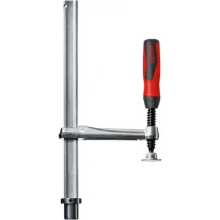 BESSEY Spannelement TW16-20-10-2K, Zwinge (silber/rot, fixe Ausladung)