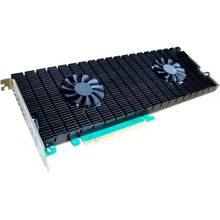 HighPoint Rocket 1508 8x M.2 Port zu PCIe 4.0 x16 NVMe HBA C, Schnittstellenkarte
