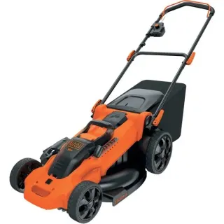 BLACK+DECKER Akku-Rasenmäher CLMA4825L2, 36Volt (orange/schwarz, 2x Li-Ionen Akku 2,5 Ah)