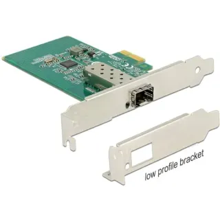 DeLOCK PCI Express x1 Karte 1 x SFP Gigabit LAN i210, LAN-Adapter