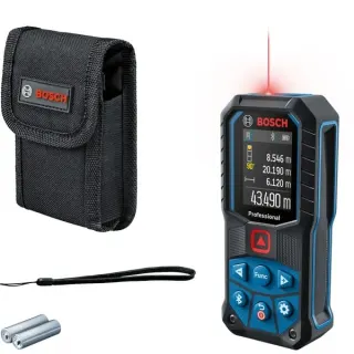 Bosch Professional Laser-Entfernungsmesser GLM 50-27 C Professional (blau/schwarz, Reichweite 50m, rote Laserlinie)