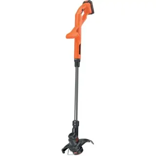 BLACK+DECKER Akku-Rasentrimmer ST1823, 18Volt (orange/schwarz, Li-Ionen Akku 1,5Ah)