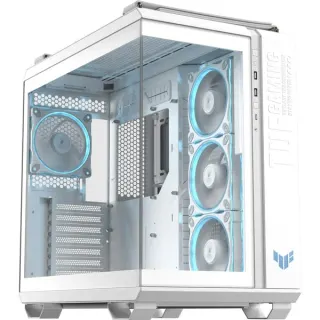 ASUS TUF GAMING GT502 HORIZON ARGB , Tower-Gehäuse (weiß, Tempered Glass x 2)