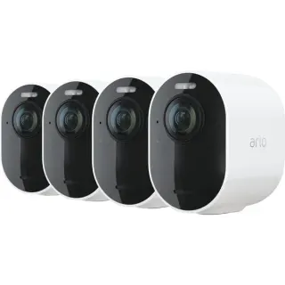 Arlo Ultra 2 Spotlight, Überwachungskamera (weiß/schwarz, 4er Set)