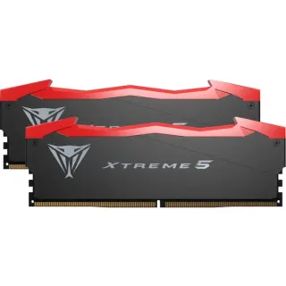 Patriot DIMM 48 GB DDR5-7600 (2x 24 GB) Dual-Kit, Arbeitsspeicher (schwarz, PVX548G76C36K, Viper Xtreme 5, INTEL XMP)