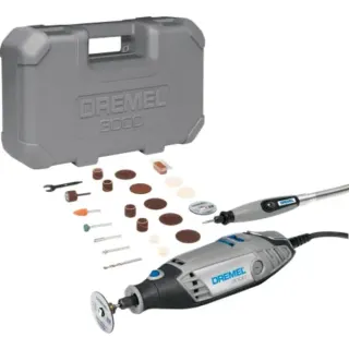 Dremel Multifunktions-Werkzeug 3000-1/25 (grau, 130 Watt, 25-teiliges Zubehör, Koffer)